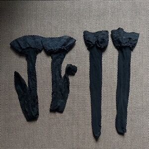 WOMENS STAY UP STOCKINGS LOT OF TWO PAIRS